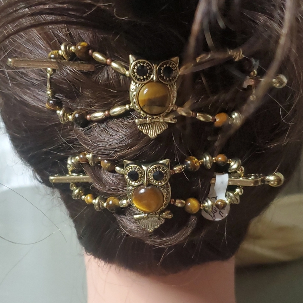 Retired LillaRose Owl Flexi Clip